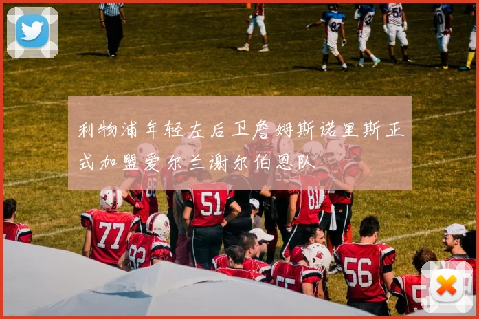 利物浦年轻左后卫詹姆斯诺里斯正式加盟爱尔兰谢尔伯恩队